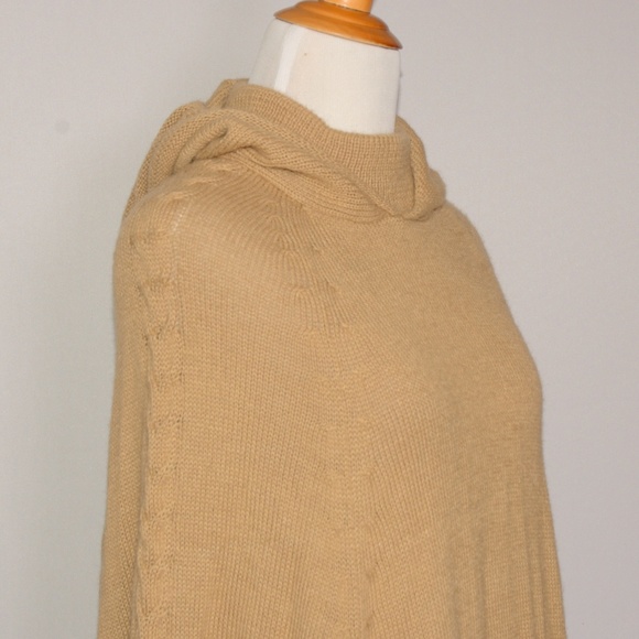 Novica Alpaca Hooded Poncho Sweater - Picture 6 of 8